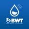 With the application "My BWT water softener":