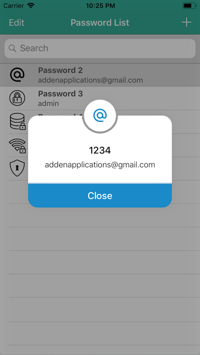 Password Manager Simple screenshot 2