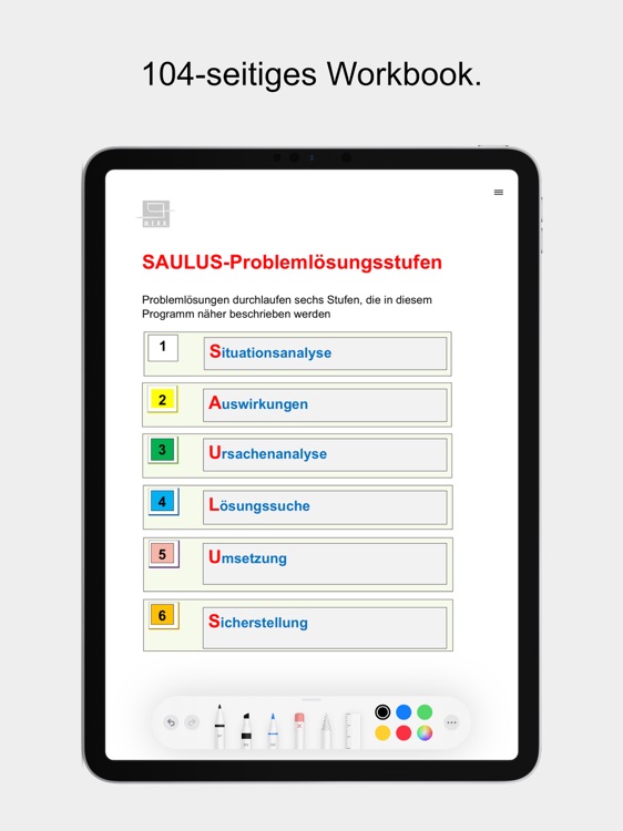 Workbook: Problemlösen