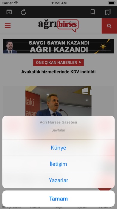 Ağrı Hürses Gazetesi screenshot 3