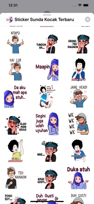 Sticker Sunda Kocak Terbaru(圖5)-速報App