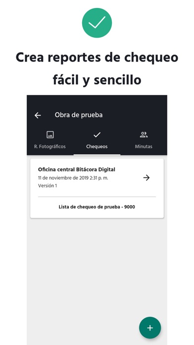 Bitácora Digital Móvil screenshot 3