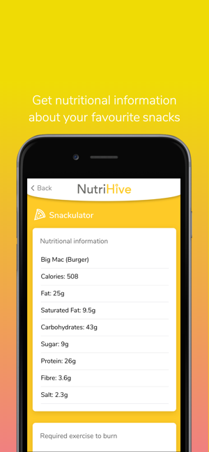 Nutrihive Snackulator(圖2)-速報App