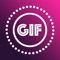 Make your videos, Live Photos and Photos to Gif With GIF Maker and share it with Social Media