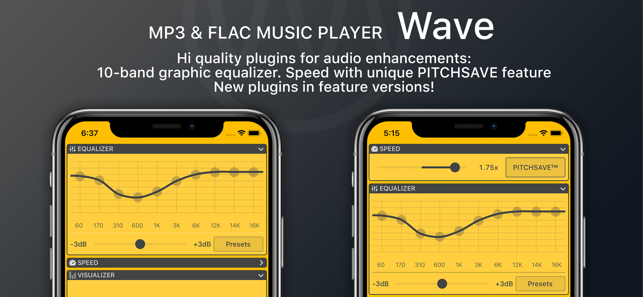 Wave - MP3 & FLAC Music Player(圖4)-速報App