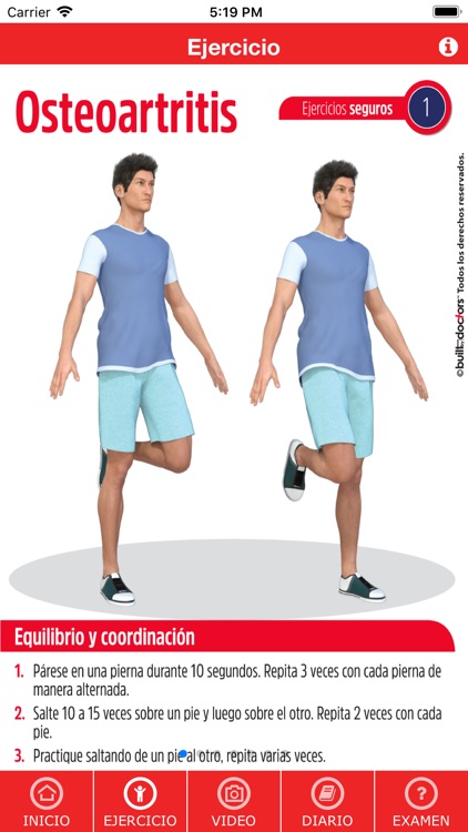 Ejercicios Osteoartritis