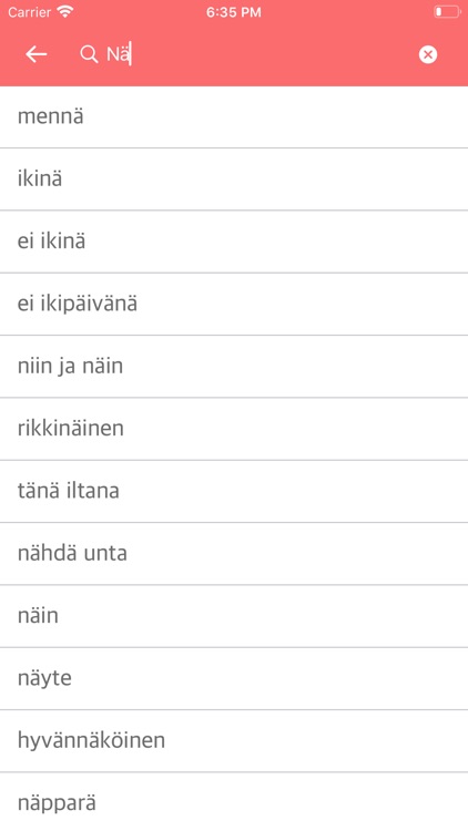 Finnish-Norwegian Dictionary screenshot-5