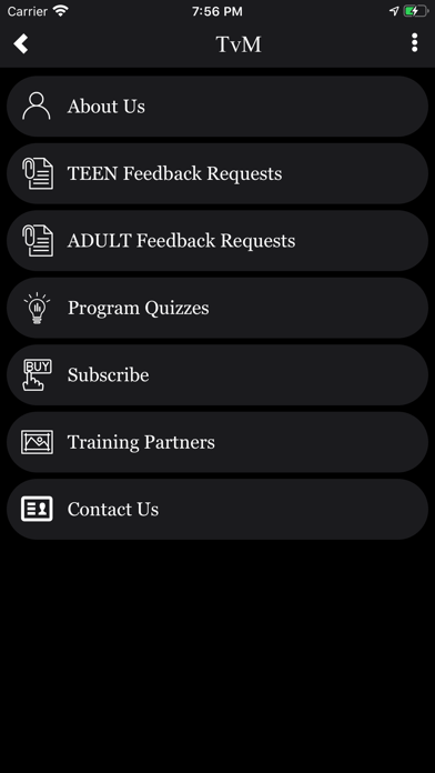 Screenshot #2 pour TvM Mobile Applications