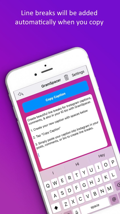 GramSpacer For Instagram screenshot-4
