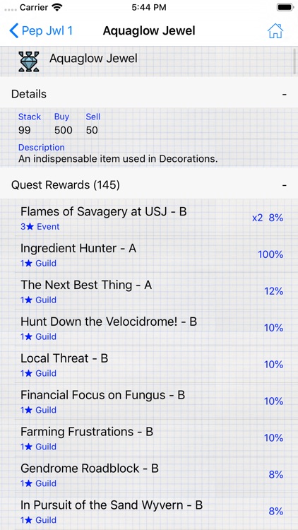 Pocket MH DB screenshot-5