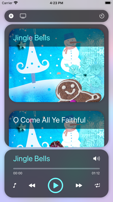 How to cancel & delete Traditional Christmas Carols for Kids: Xmas Songs for Children (Silent Night, Jingle Bells, and others) from iphone & ipad 2