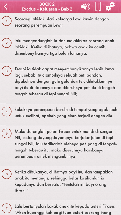 Indonesian Bible Audio mp3 Pro screenshot 3