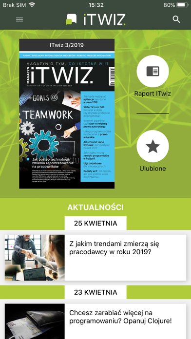 ITwiz magazine screenshot 2