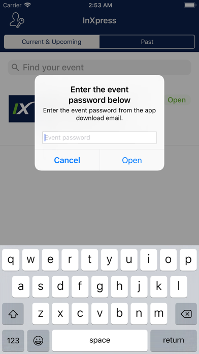InXpress Events screenshot 2