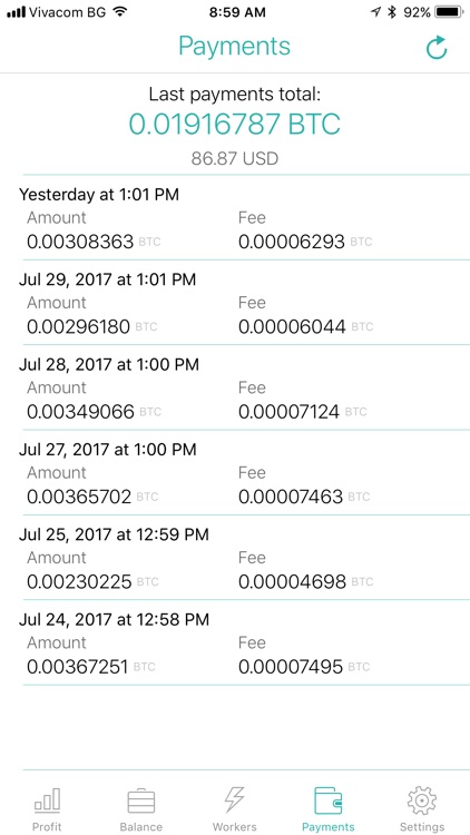 Nicestats Pro: Nicehash screenshot-3