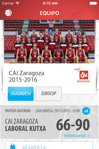 Basket Zaragoza screenshot 3