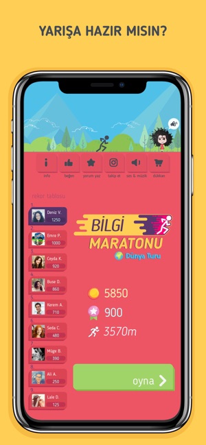 Bilgi Maratonu Dünya Turu