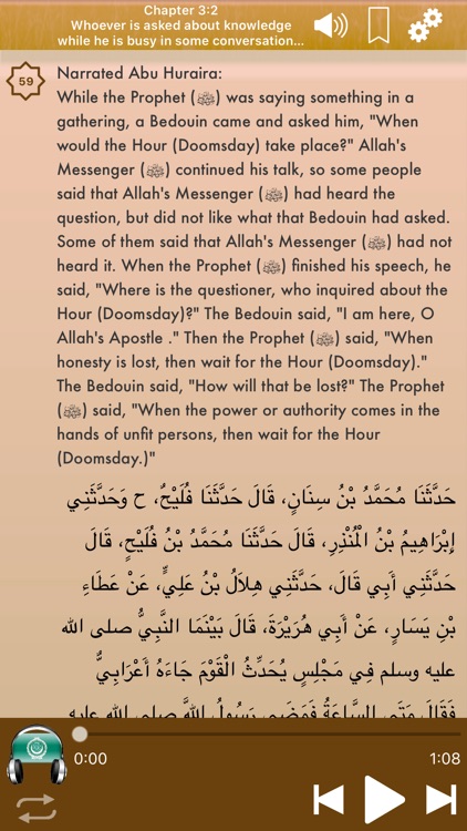 Sahih Bukhari Audio in English screenshot-3