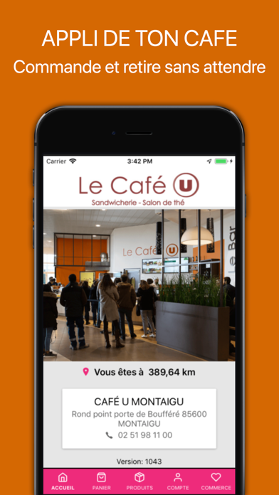 Screenshot #1 pour Le Café U