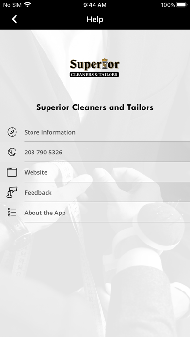 Superior Cleaners & Tailors screenshot 3