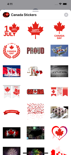 Canada Day Sticker Pack(圖2)-速報App