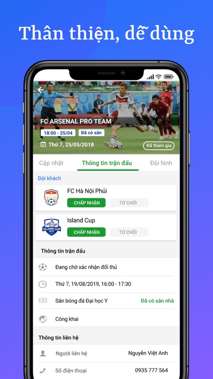 FindSports - Đặt sân, Bắt đối screenshot-4