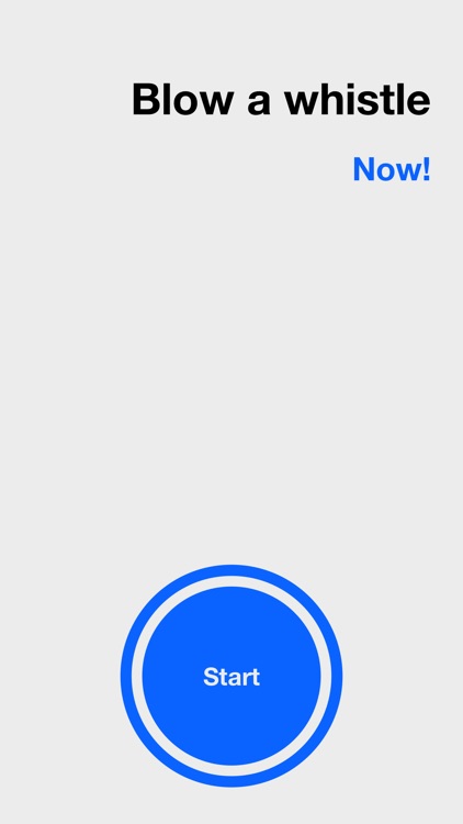 Whistle Timer, train intervals