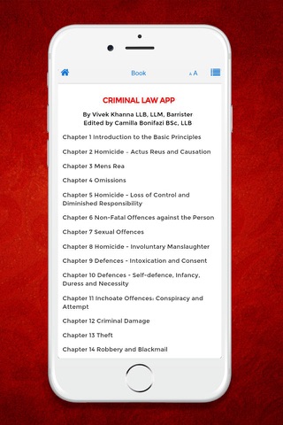 Criminal Law Tutor screenshot 2