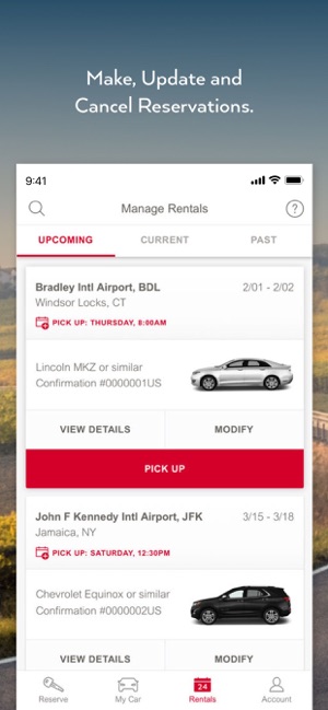 Avis Car Al On The Iphone Screenshots