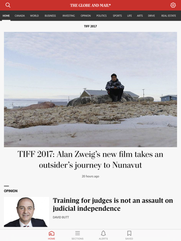 The Globe and Mail screenshot 2
