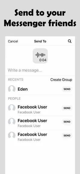 Game screenshot VoiceMoji for Messenger hack