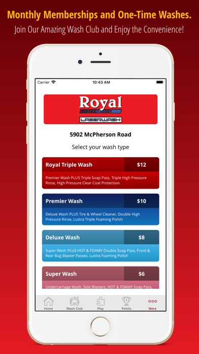 How to cancel & delete Royal Laser Wash from iphone & ipad 3