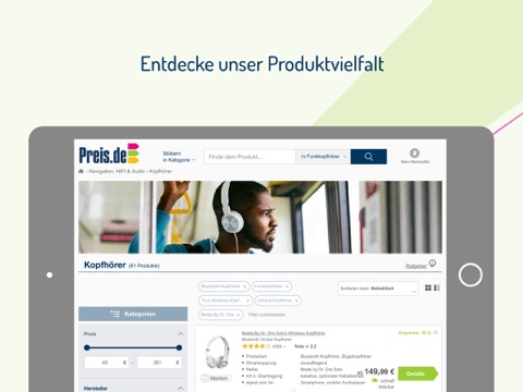 Preis.de Preisvergleich screenshot 2