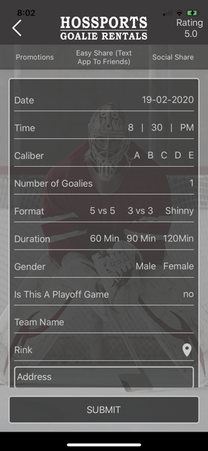 Hossports - Rental Goalies(圖3)-速報App