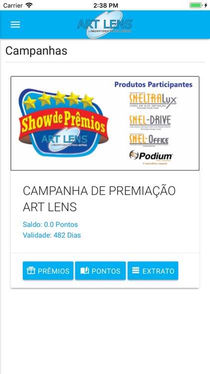 Show de Prêmios Art Lens