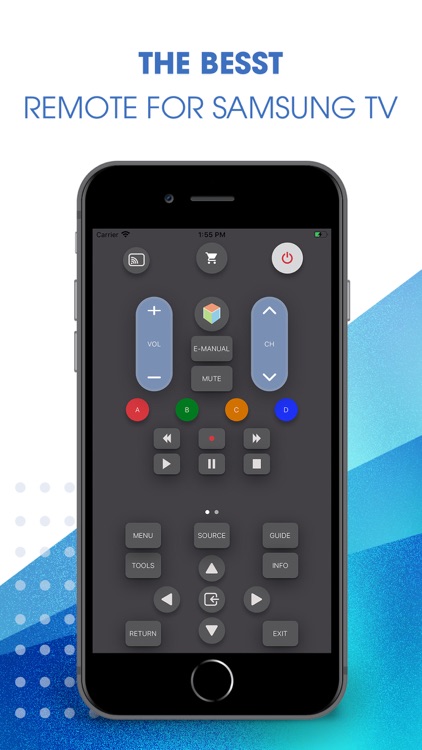 Remote for Samsung TV.