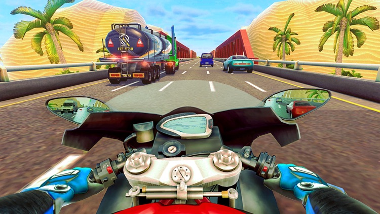 Highway Bike Racing Simulator