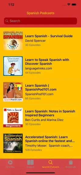 Game screenshot Learn Spanish with Podcasts mod apk