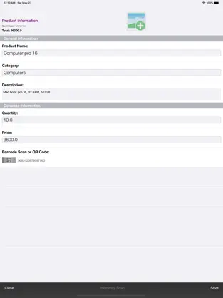 Screenshot 3 Inventory Scan iphone
