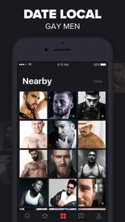 grizzly- gay dating & chat iphone screenshot 1