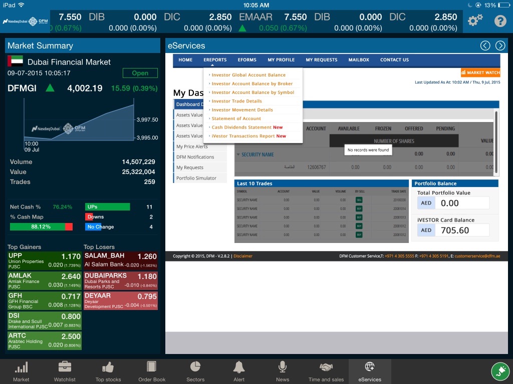 DFM Market Watch screenshot 3