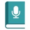 This app can be used to record audio files of books for the creation of an audiobook