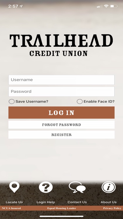 Trailhead Credit Union Mobile