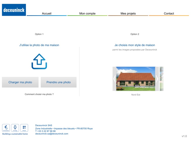 Simulateur Couleurs Deceuninck