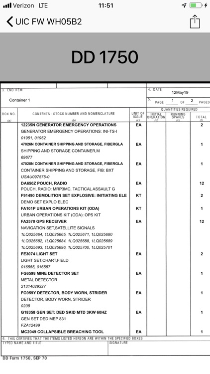 Da 1750 Form Fillable - Printable Forms Free Online