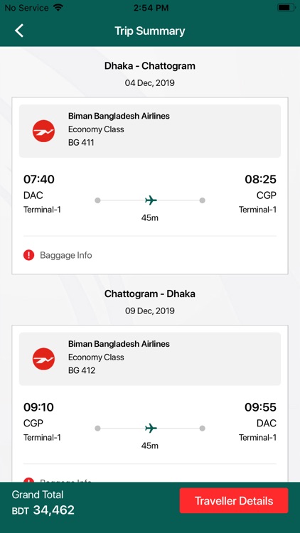 Biman Bangladesh Airlines screenshot-3