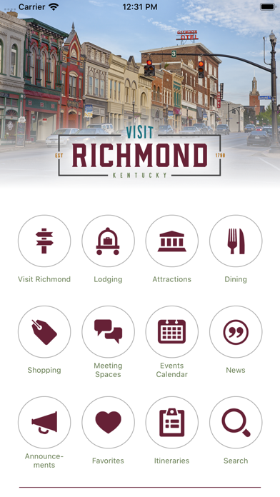 How to cancel & delete Visit Richmond KY from iphone & ipad 1