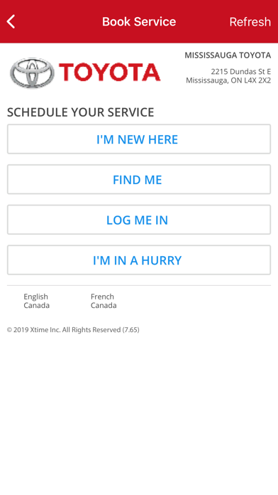 Mississauga Toyota screenshot 2