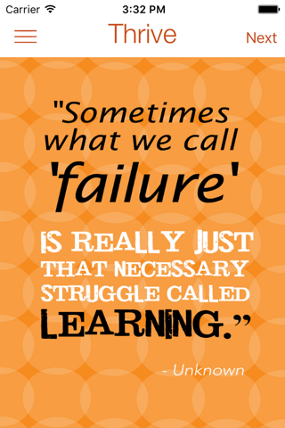 Thrive at UT - náhled