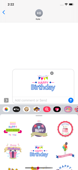 Birthday Wishes Stickers.(圖2)-速報App